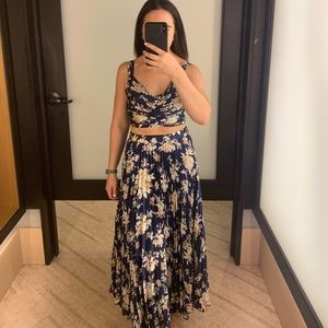 Abercrombie matching set top xsmall and skirt small